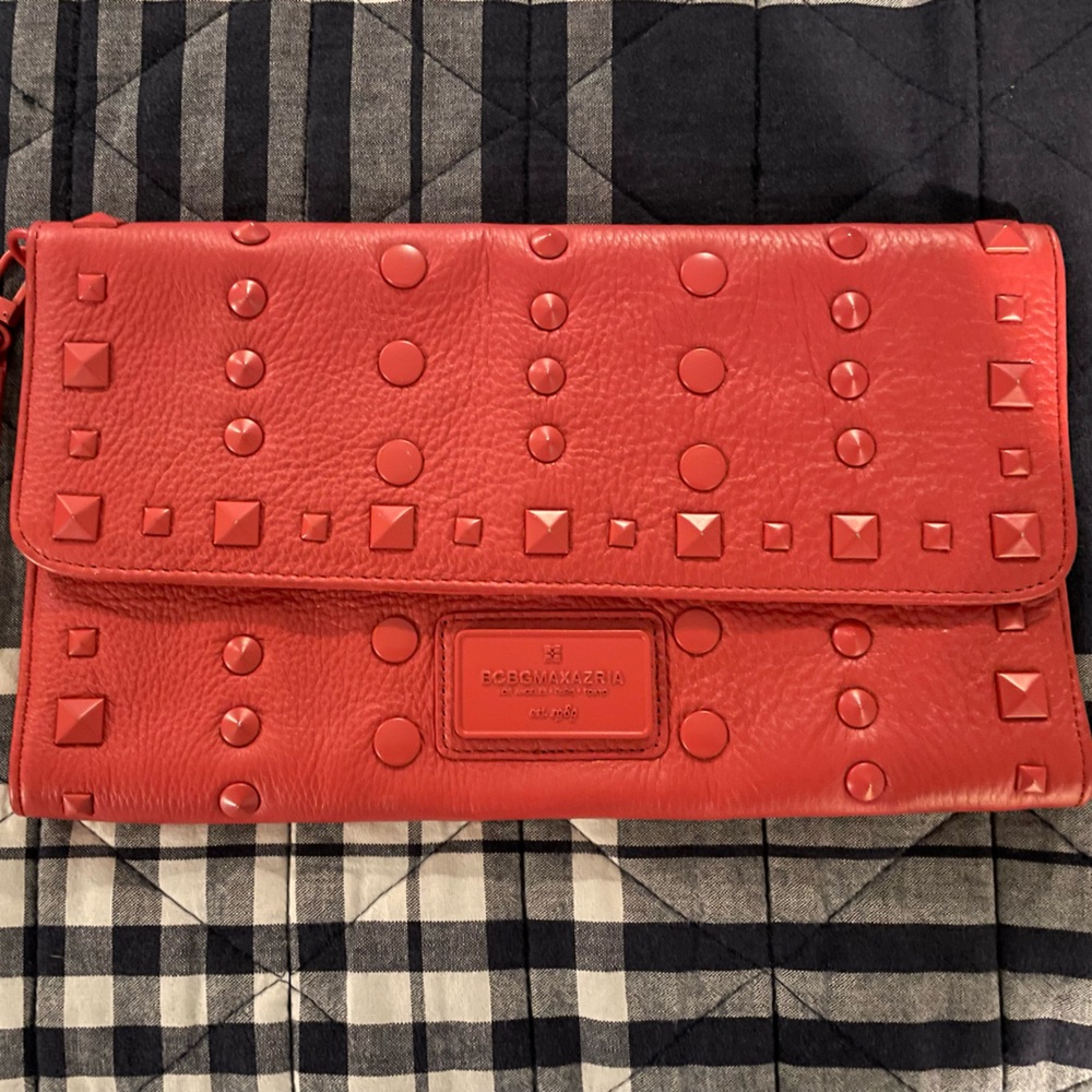 BCBG oversized wristlet/clutch - Brand New without Tags